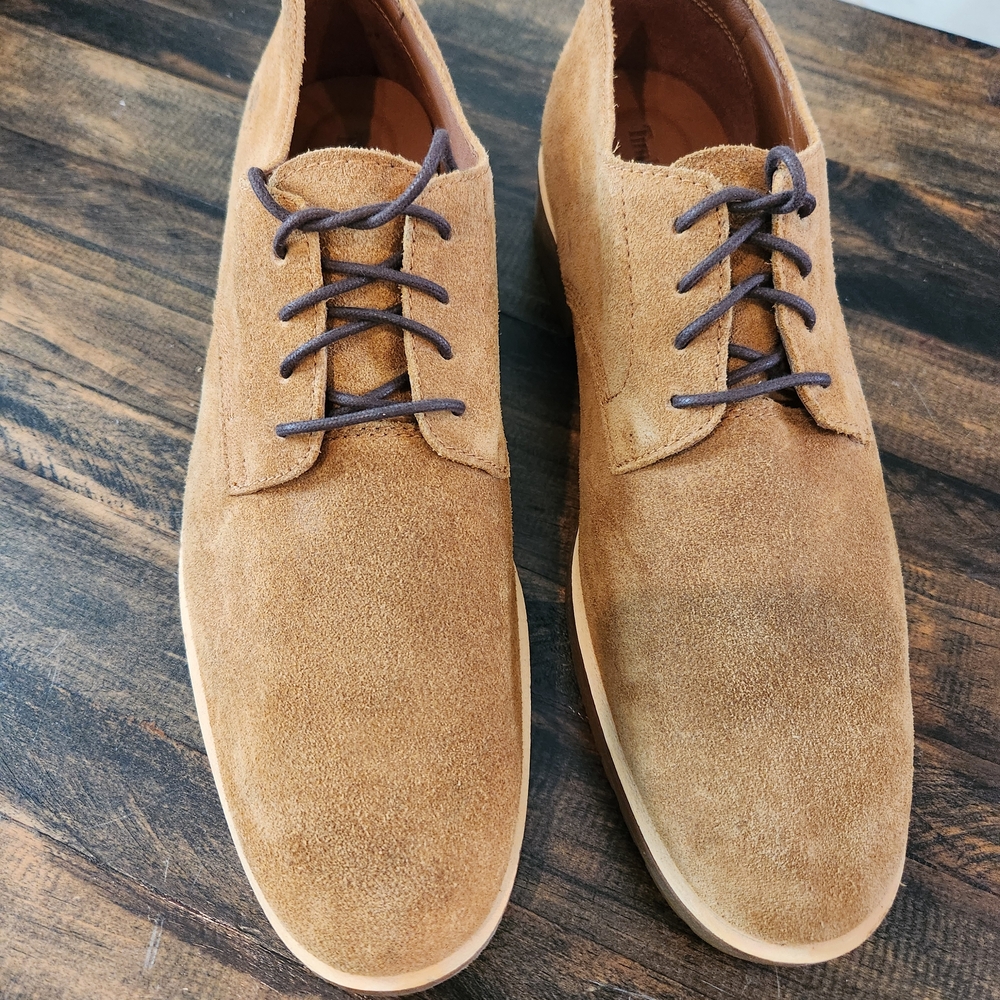 Timberland Men's Tan Leather Shoes SKU X03 - Picture 8 of 12